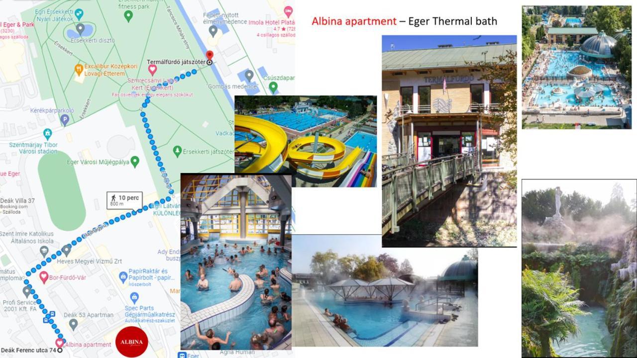 Albina Apartman Eger Exterior photo
