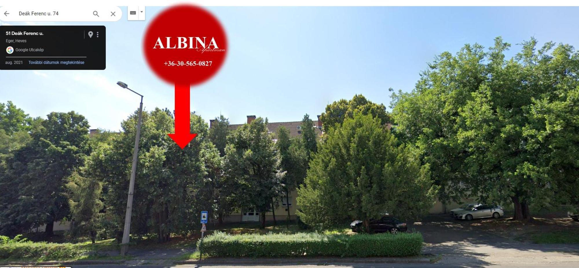 Albina Apartman Eger Exterior photo